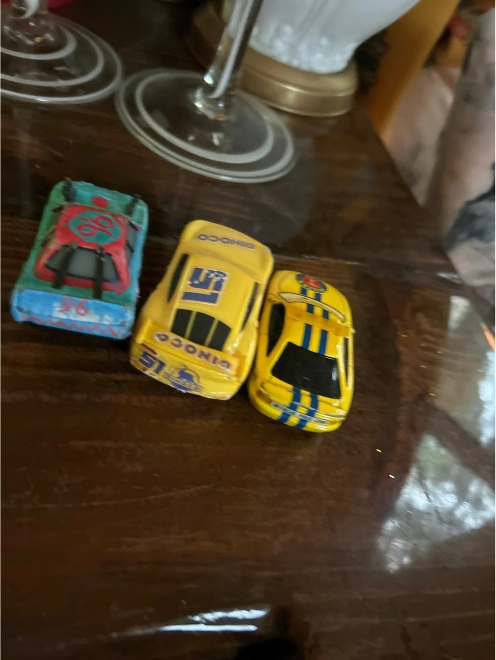 Disney Pixar Cars Diecast - plastic Toy Cars - Set of 3